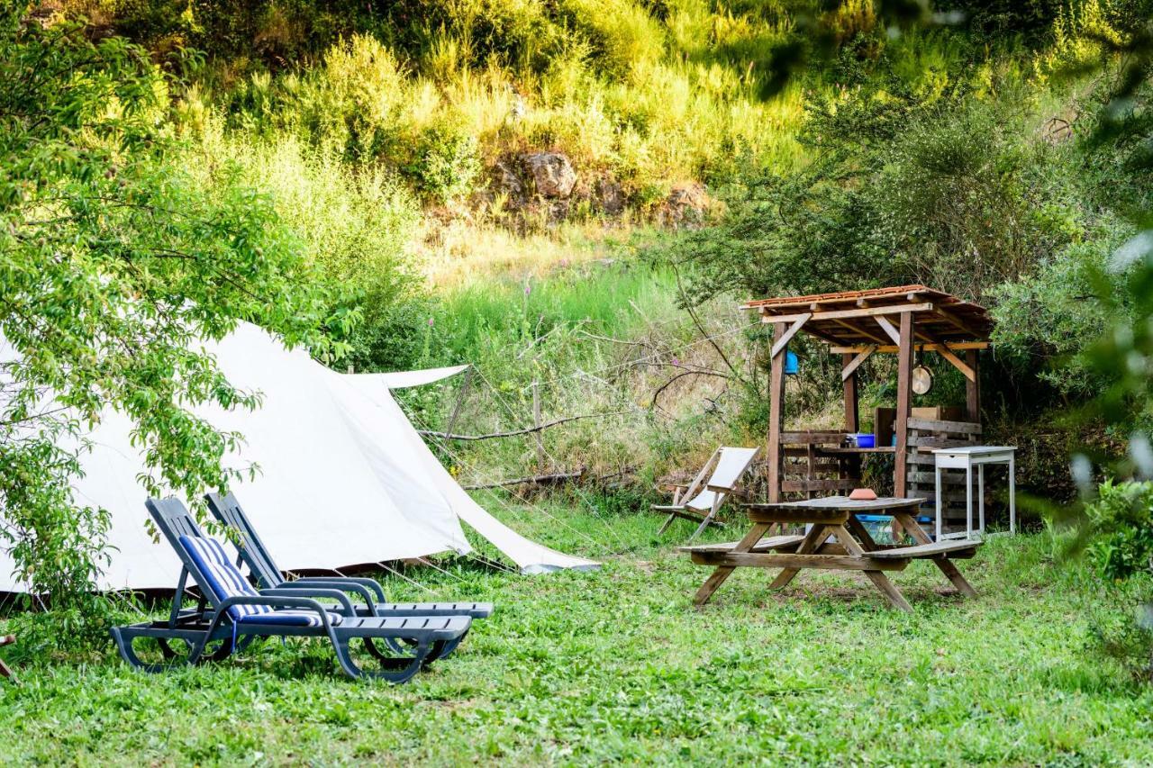 Giant Canvas Rental Tent Agro-Turismo Quinta Da Fonte Figueiro Dos Vinhos Buitenkant foto